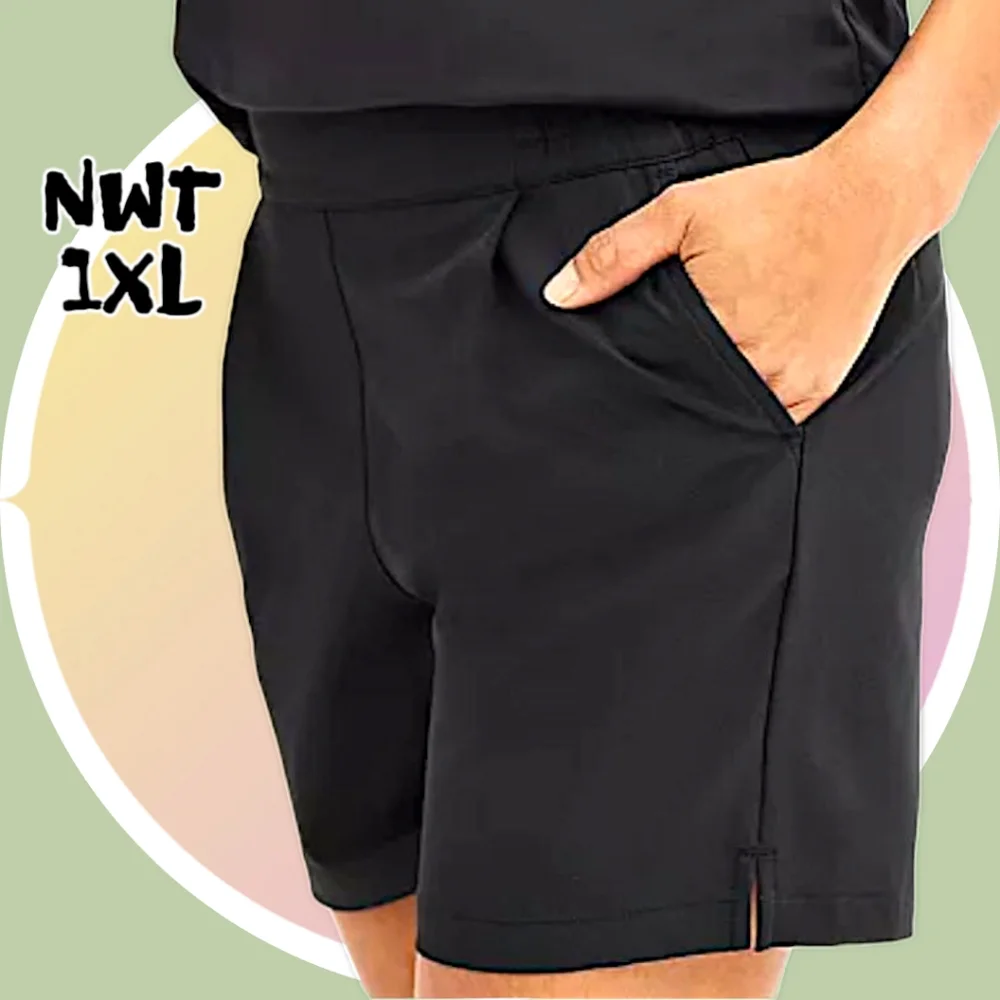 NWT 1XL Athletic & Golf Shorts w 2 Front & 2 Back Pockets